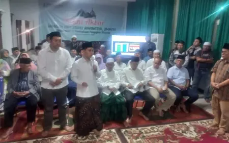 Deklarasi Kemenangan, Gus Barra : Ini Kemenangan Semua Warga Mojokerto