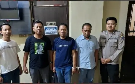 Uang Palsu Beredar, Dua Pelaku Ditangkap Polisi di Pasar saat Jelang Pilkada Nganjuk