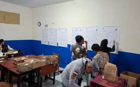 KPU Kota Batu Tegaskan Perhitungan Real Count Masih Berlangsung