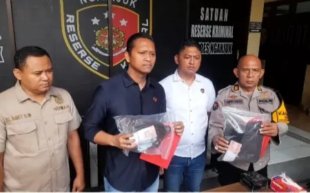 Polres Nganjuk Tangkap Pengedar Uang Palsu, Begini Modusnya