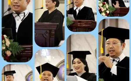 Kukuhkan 8 Profesor, Universitas Brawijaya Panen Guru Besar