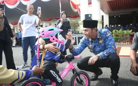 Bupati Lindra Berangkatkan Kontingen KORMI Tuban di Forda  II Jatim