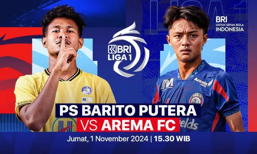 Link dan Live Streaming Arema FC vs Barito Putera