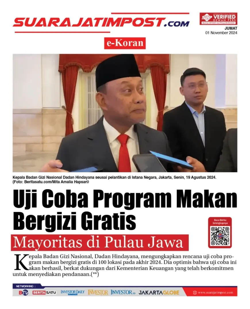 eKoran, Edisi Jumat, 1 November 2024