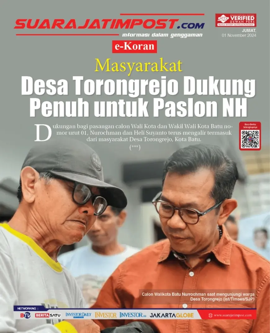 eKoran, Edisi Jumat, 1 November 2024