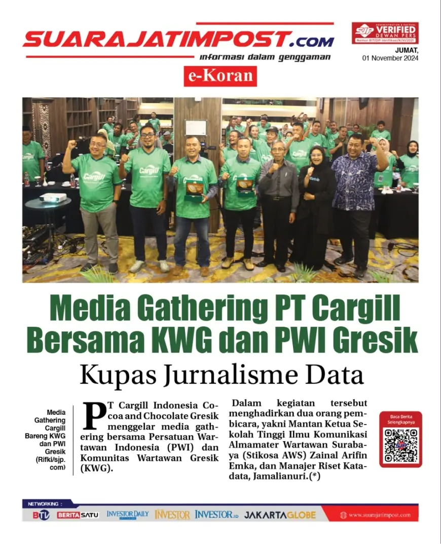 eKoran, Edisi Jumat, 1 November 2024