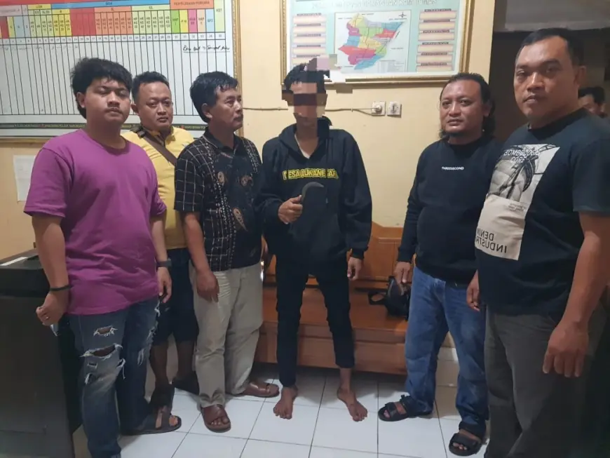 Polisi Nganjuk Bekuk Terduga Pelaku Penganiayaan dengan Sajam