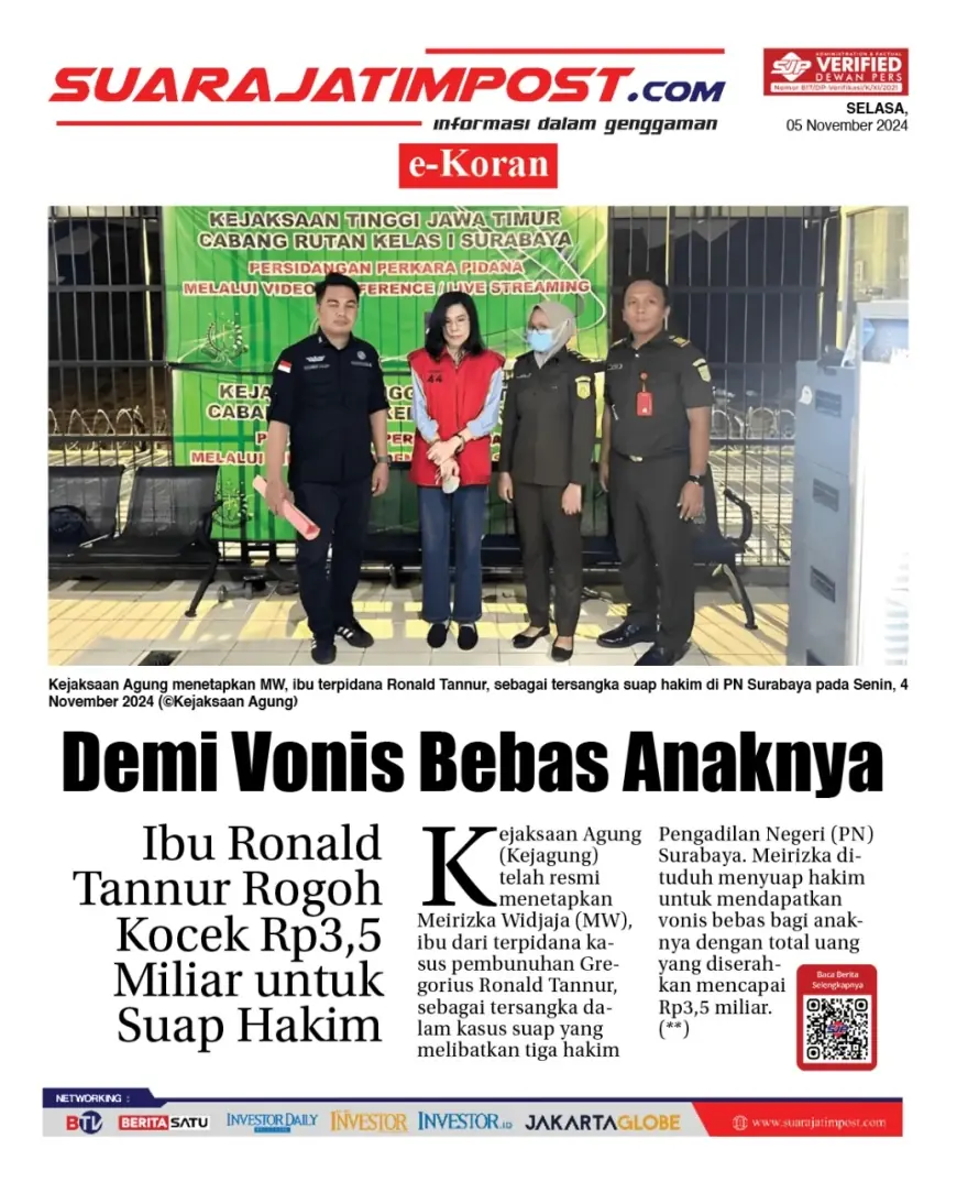 eKoran, Edisi Selasa, 5 November 2024