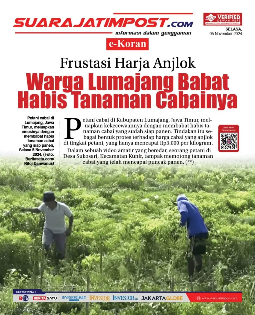 eKoran, Edisi Selasa, 5 November 2024