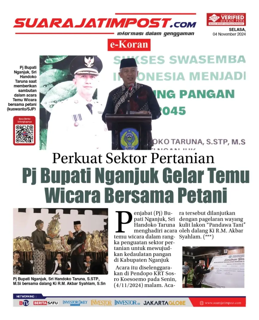 eKoran, Edisi Selasa, 5 November 2024