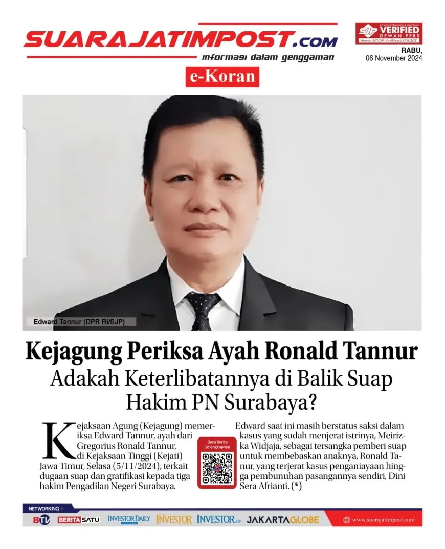 eKoran, Edisi Rabu, 6 November 2024