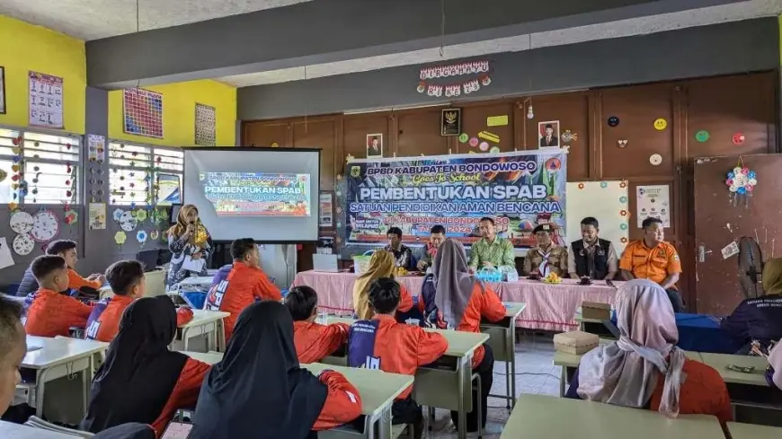 BPBD Bondowoso Edukasi Kebencanaan kepada Pelajar