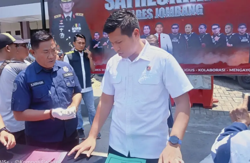 Polres Jombang Buru Perampok Bersajam di Dua Minimarket, Identitas Sudah Terungkap