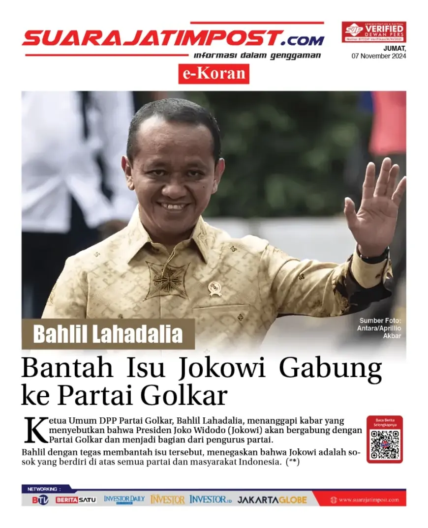 eKoran, Edisi Jumat, 8 November 2024