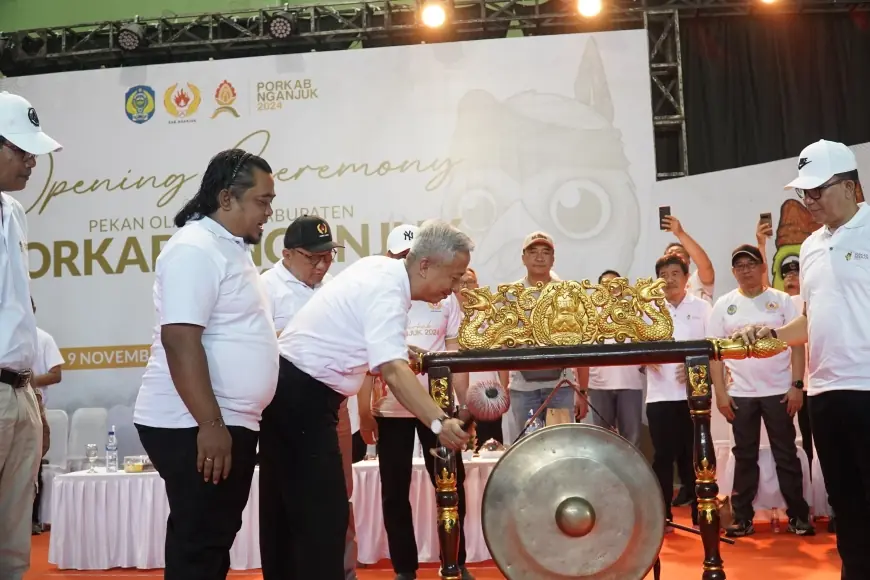 PORKAB ke-2 Tahun 2024, Resmi Dibuka oleh Pj Bupati Nganjuk