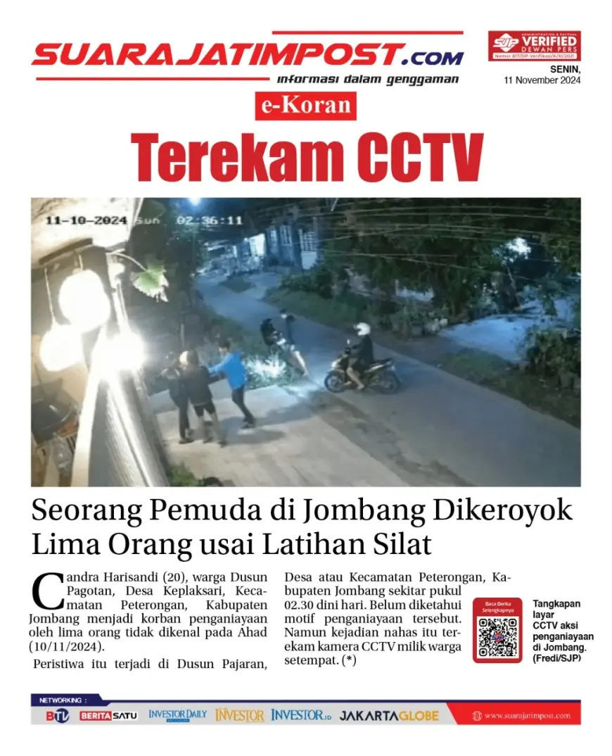 eKoran, Edisi Senin, 11 November 2024