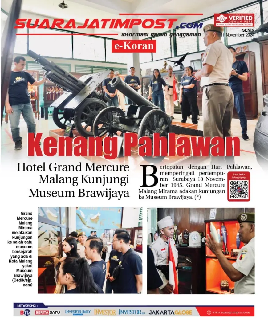 eKoran, Edisi Senin, 11 November 2024