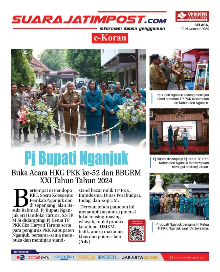 eKoran, Edisi Selasa, 12 November 2024