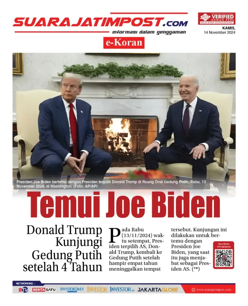 eKoran, Edisi Kamis, 14 November 2024