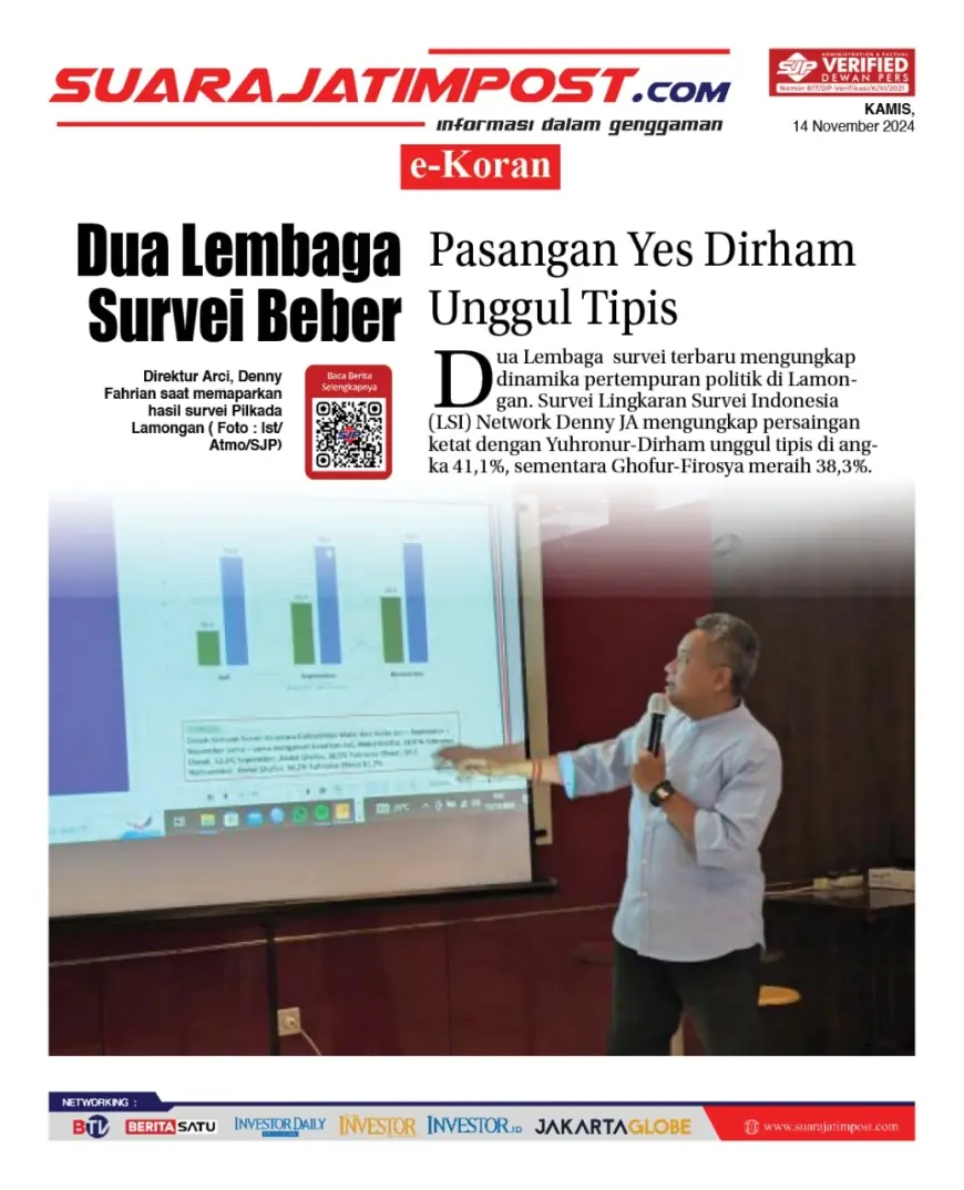 eKoran, Edisi Kamis, 14 November 2024