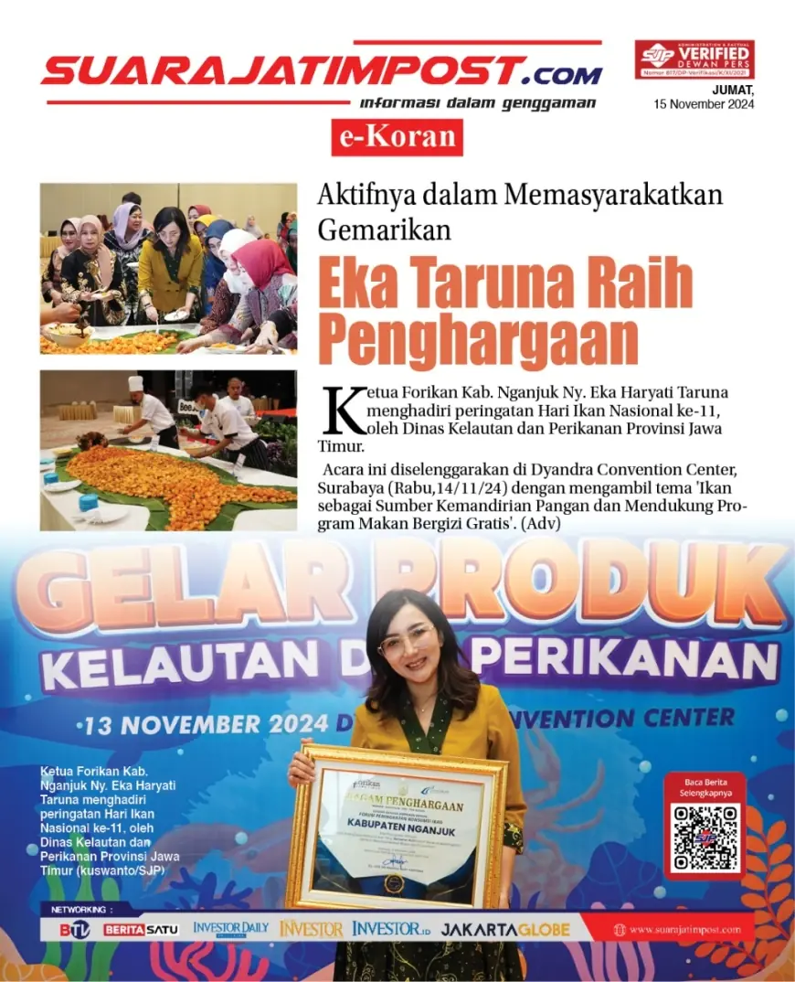 eKoran, Edisi Jumat, 15 November 2024