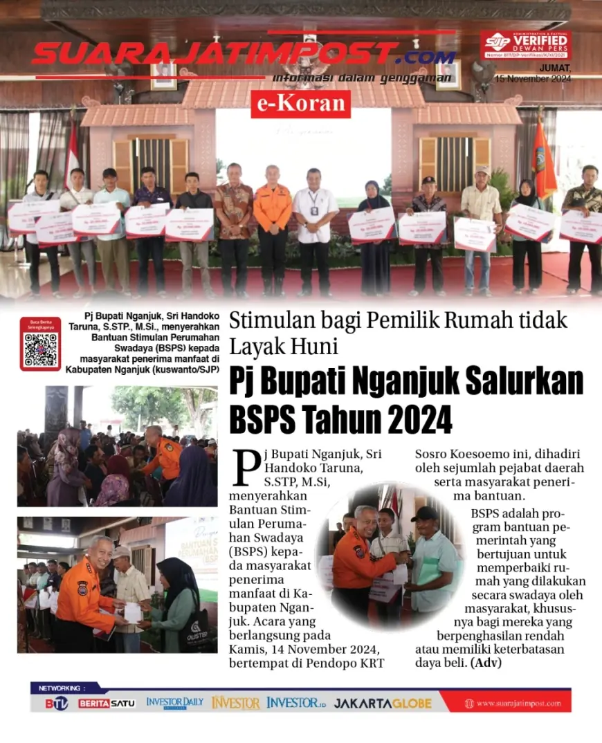 eKoran, Edisi Jumat, 15 November 2024