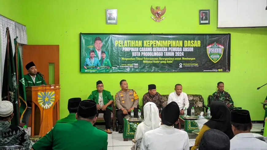 Cetak Generasi Pemimpin, Ansor Kota Probolinggo Gembleng Puluhan Kader Lewat PKD