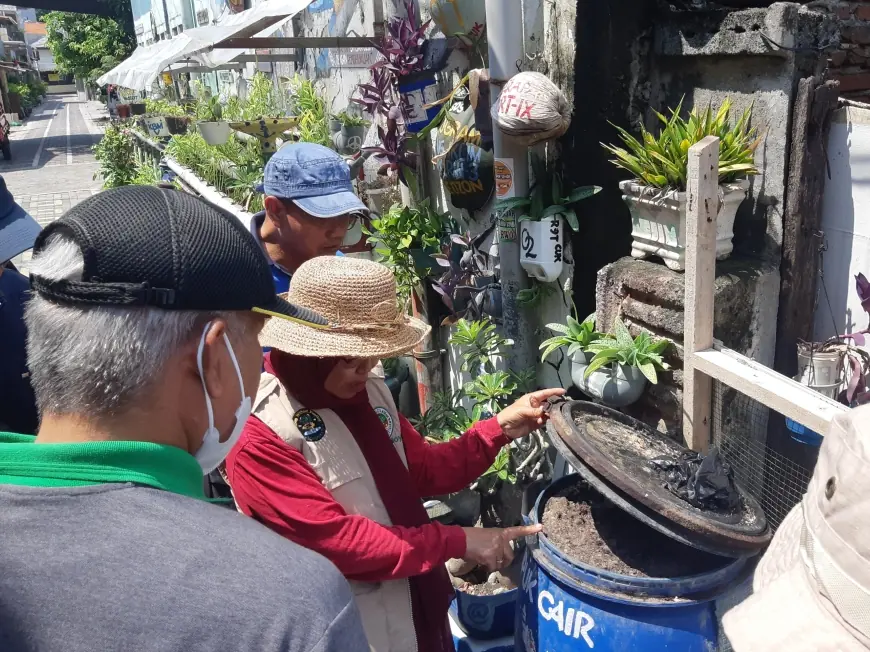 Kampoeng Oase Songo Jadi Inspirasi DLH Kota Bontang dalam Atasi Sampah Organik