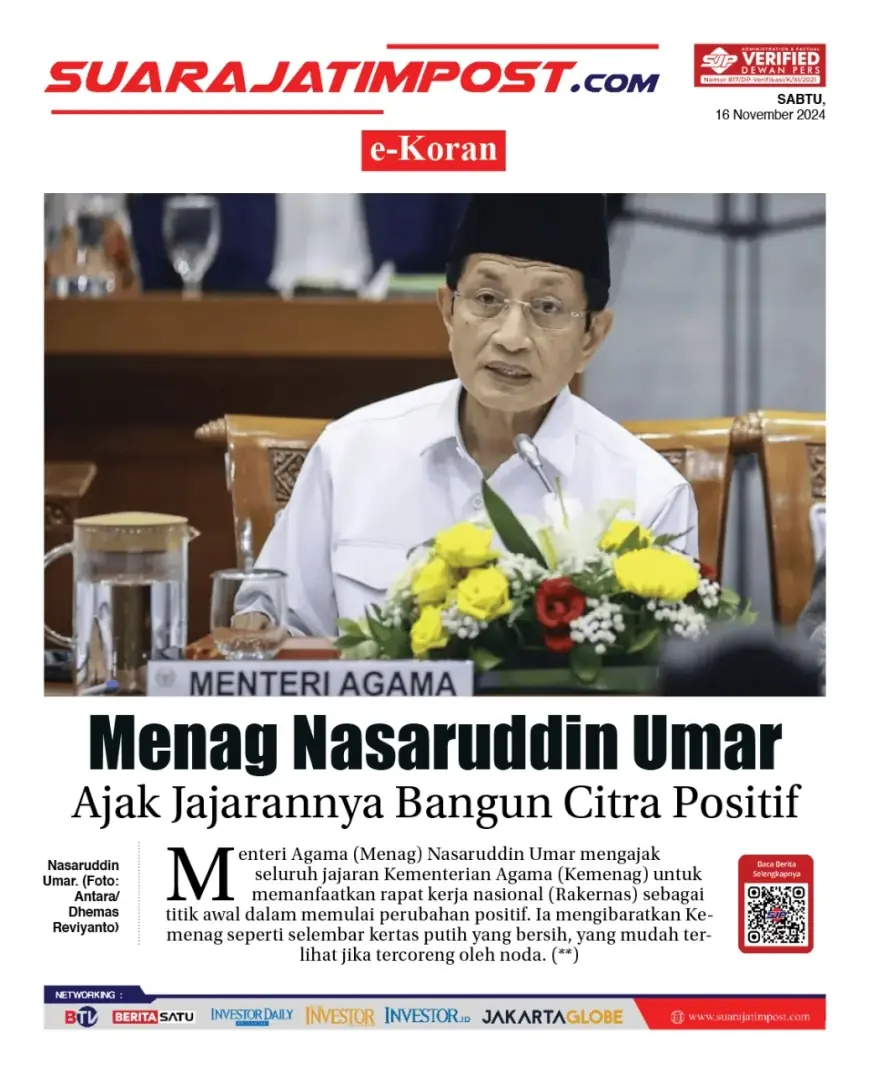 eKoran, Edisi Sabtu, 16 November 2024