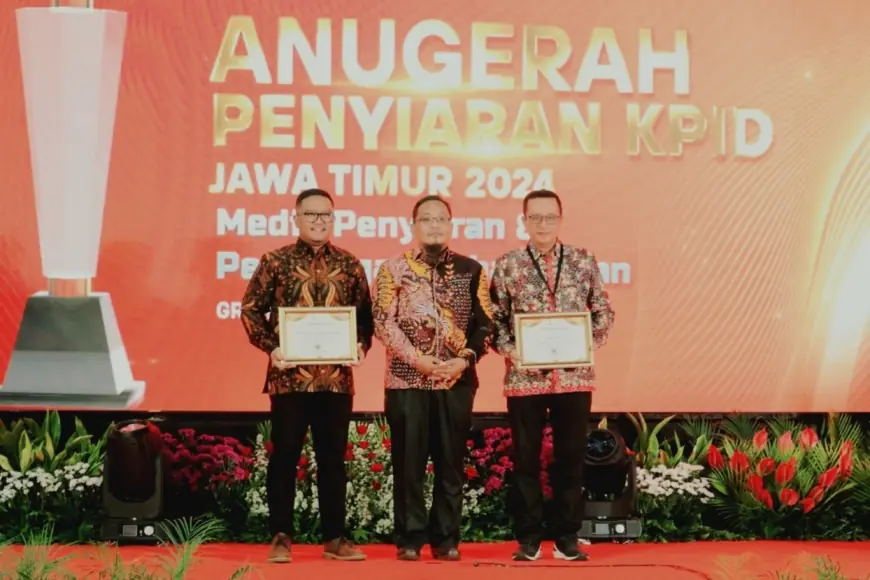 Bank Jatim Raih Penghargaan BUMD Peduli Penyiaran dari KPID Jawa Timur