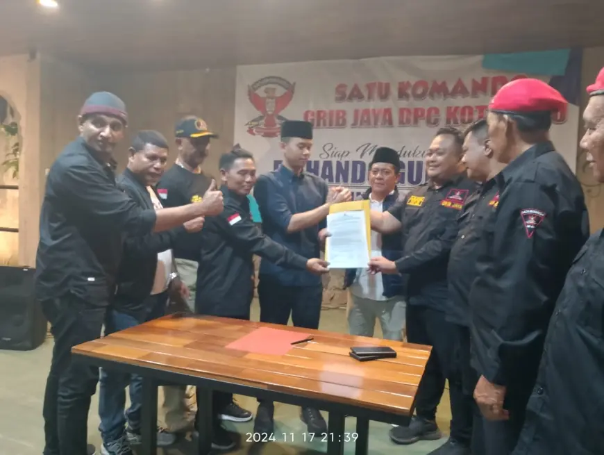 GRIB Jaya Jatim Deklarasikan Dukung Penuh Paslon GURU