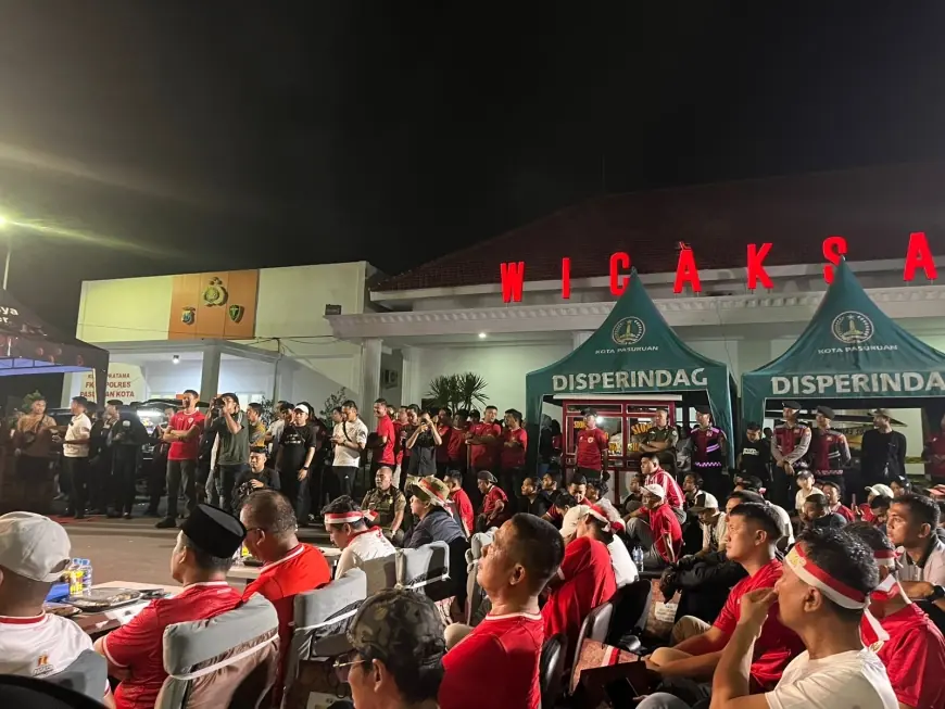 Nonton Bareng Timnas Bersama Masyarakat,  Cooling System Jelang Pilkada