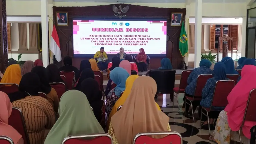 Pemkab Bondowoso Melalui Dinsos P3AKB Cetak Perempuan Mandiri Ekonomi