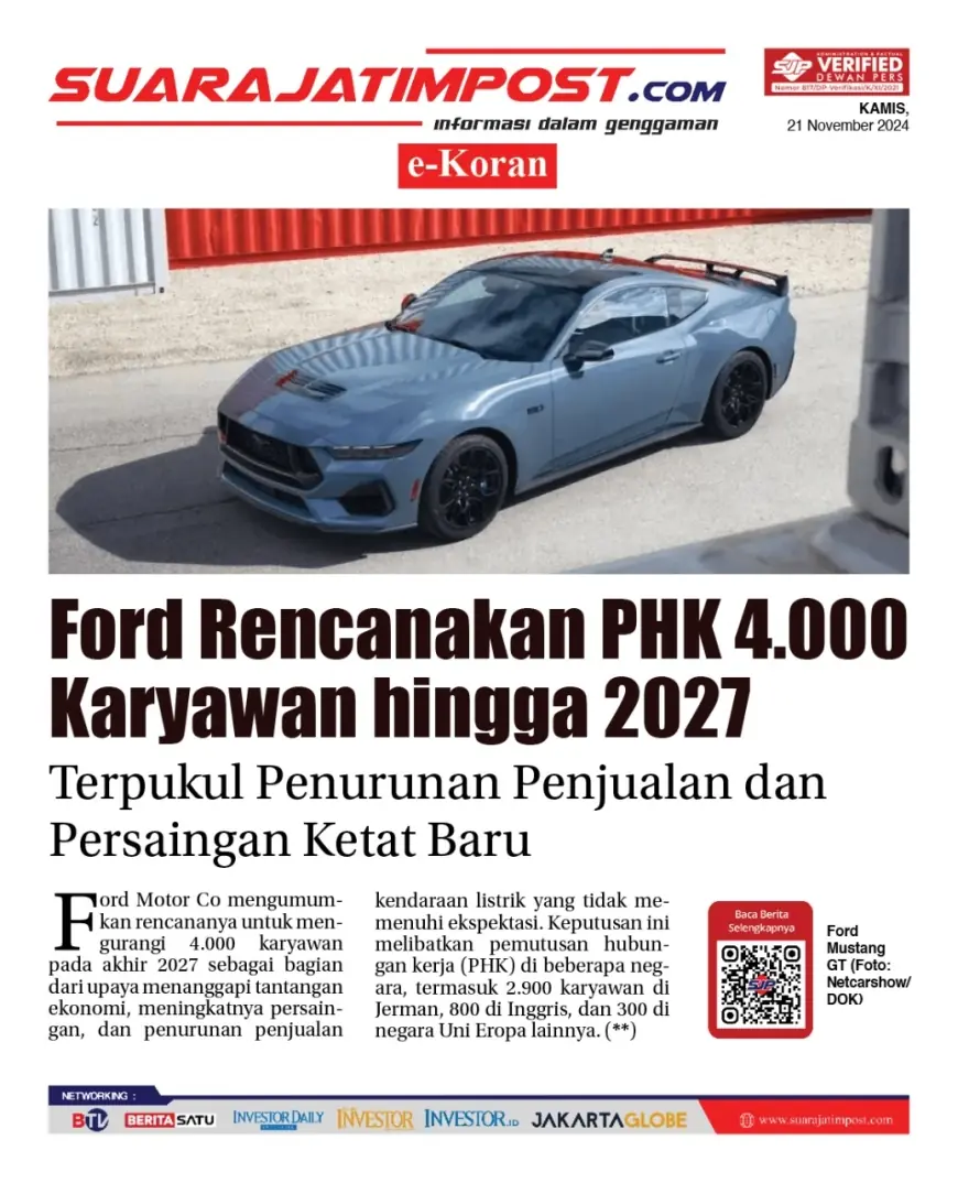 eKoran, Edisi Kamis, 21 November 2024