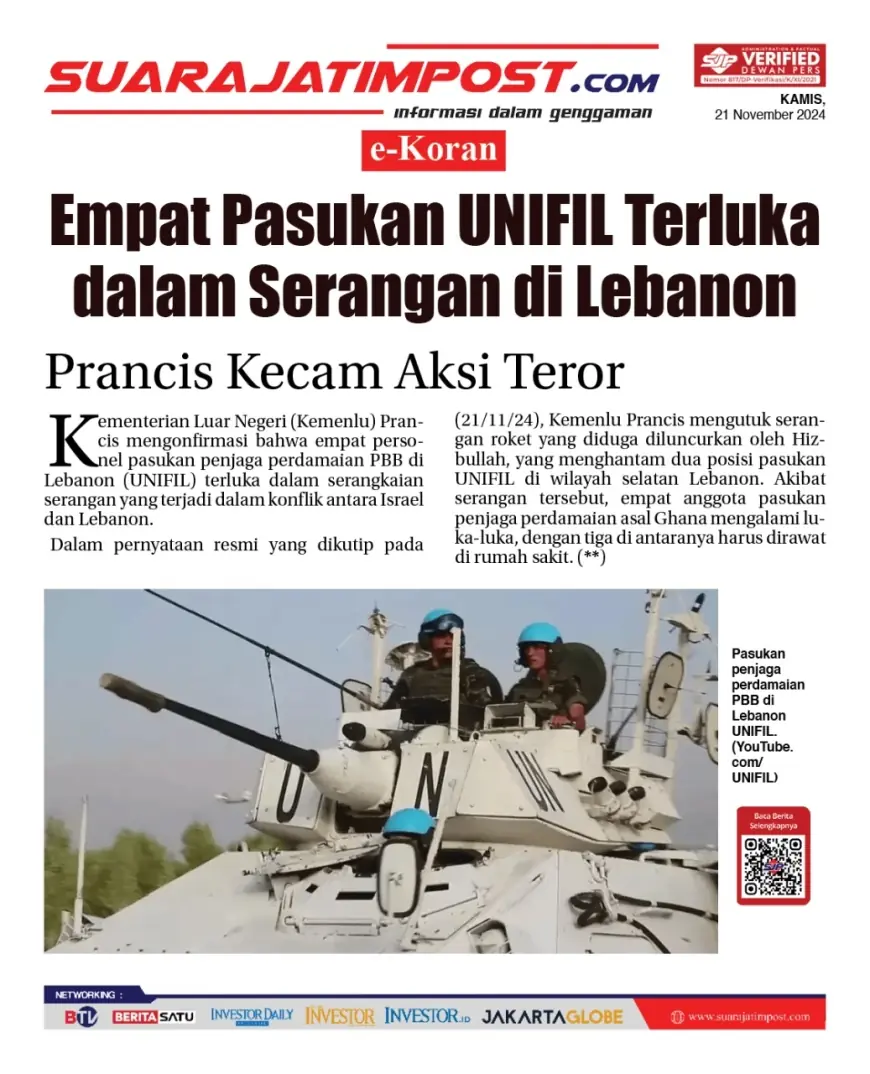 eKoran, Edisi Kamis, 21 November 2024