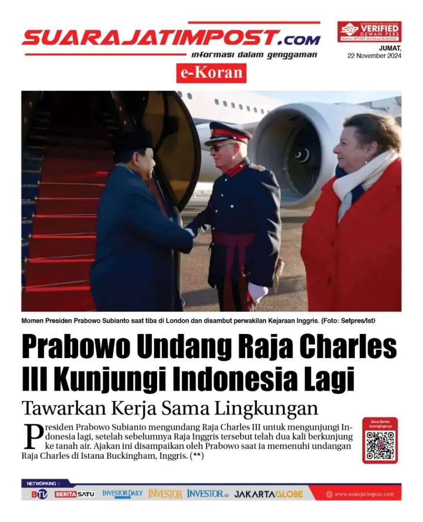 eKoran, Edisi Jumat, 22 November 2024