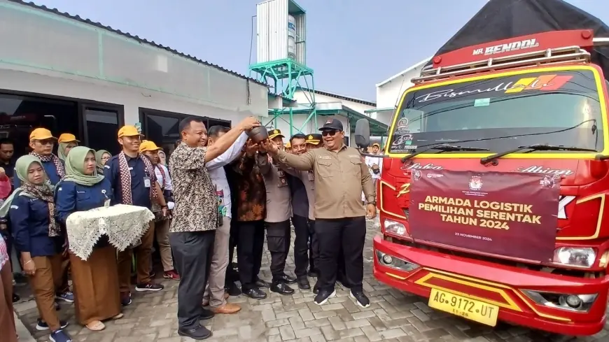 KPU Kabupaten Kediri Distribusikan Logistik Pilkada 2024 ke 26 Kecamatan