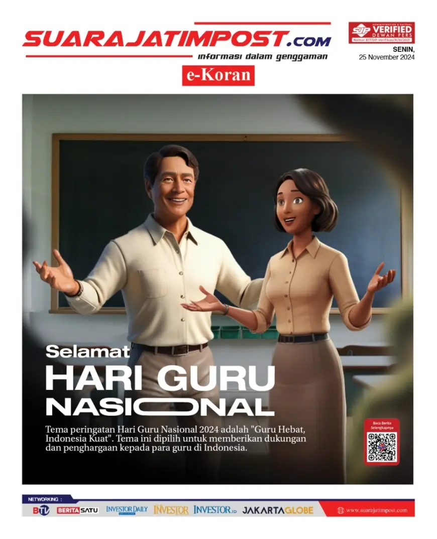 eKoran, Edisi Senin, 25 November 2024