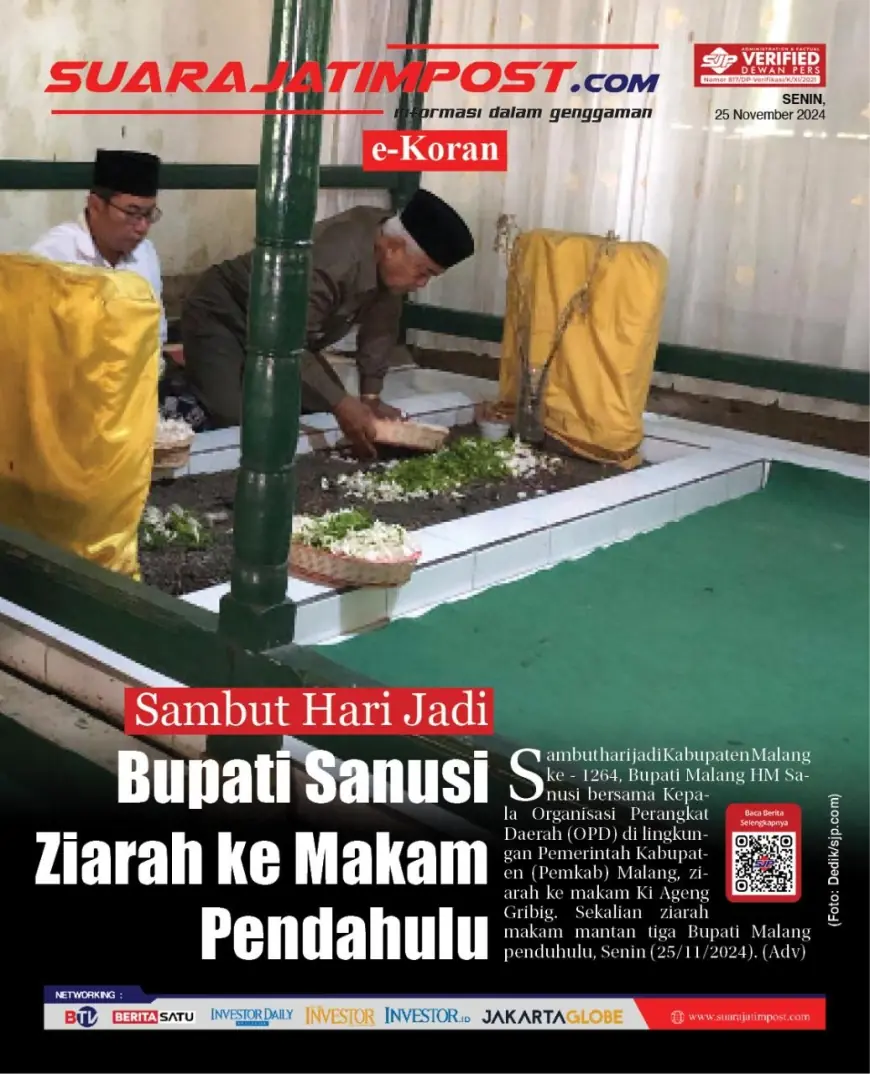 eKoran, Edisi Senin, 25 November 2024