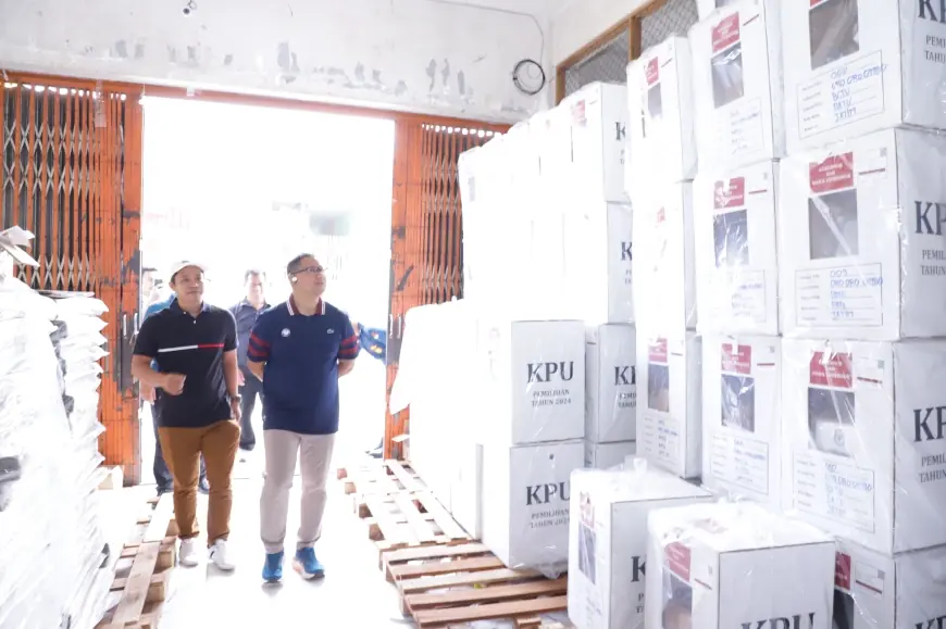 Logistik KPU Kota Batu Mulai Didistribusikan Hari Ini