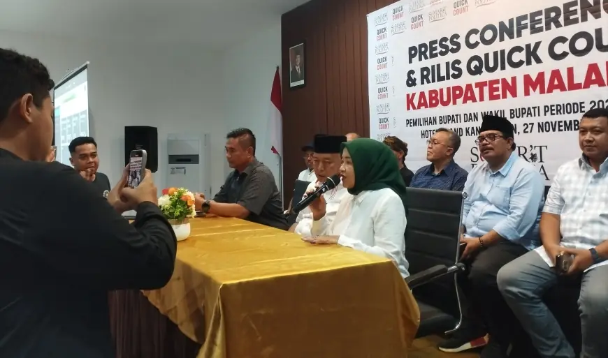 Menang Telak Dalam Pilbup Malang versi Quick Count, Sanusi-Lathifah Buka Suara