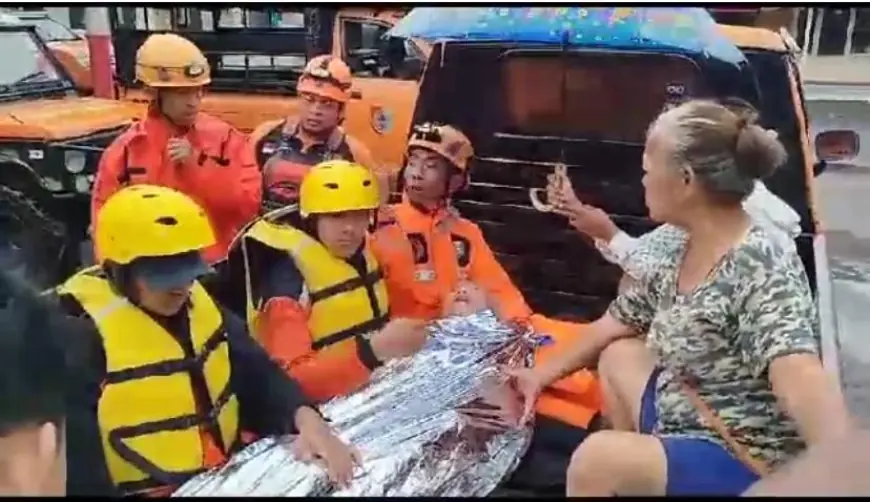 Ratusan Rumah Warga Curahnonggo Jember Terendam Banjir, BPBD Ungsikan Warga ke Balai Desa