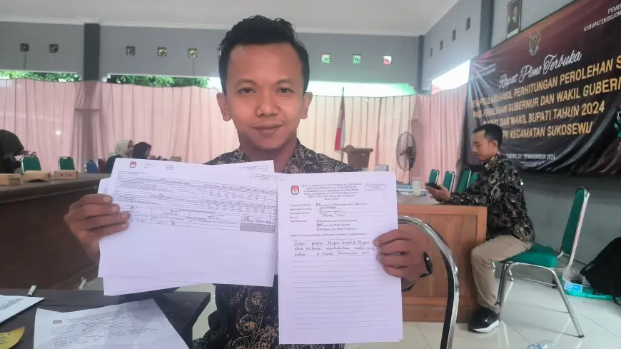 Di Bojonegoro, Saksi Enggan Tandatangan Hasil Rekapitulasi Tingkat Kecamatan