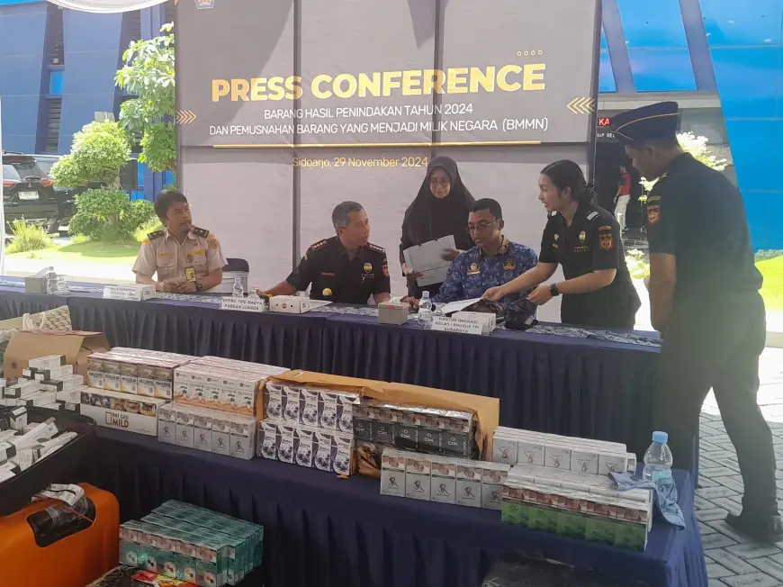 Perangi Rokok Ilegal: Bea Cukai Juanda Selamatkan Miliaran Rupiah