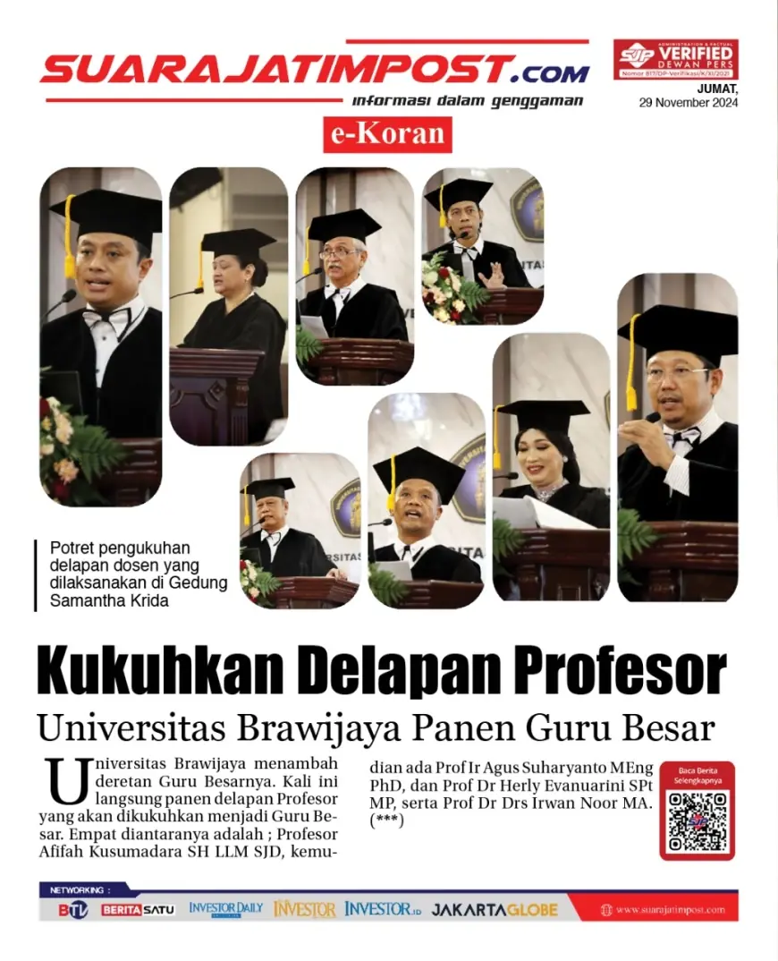 eKoran, Edisi Jumat, 29 November 2024