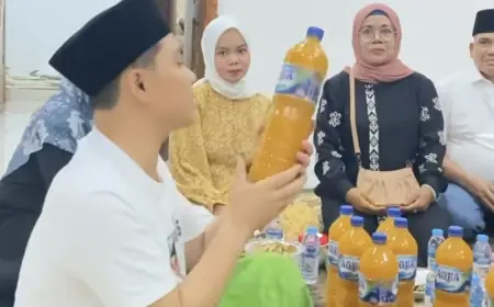 Nazar Penjual Jamu di Mojokerto, Dagangan Dibagikan Gratis Usai Paslon yang Dipilih Menang