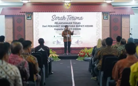 Usai Cuti Kampanye, Mas Dhito Kembali Jabat Bupati Kediri dan Gerak Cepat Kawal Pembangunan