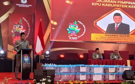 KPU Kabupaten Kediri Tetapkan Hasil Perolehan Suara Pilkada 2024