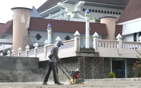 Pemkab Kediri Revitalisasi Masjid An-Nur Pare, Anggarkan Rp3,9 Miliar di Tahap Pertama
