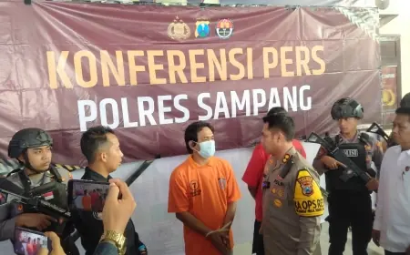 Warga Pantura Sampang Digerebek Polisi Beserta 11 Gram Sabu
